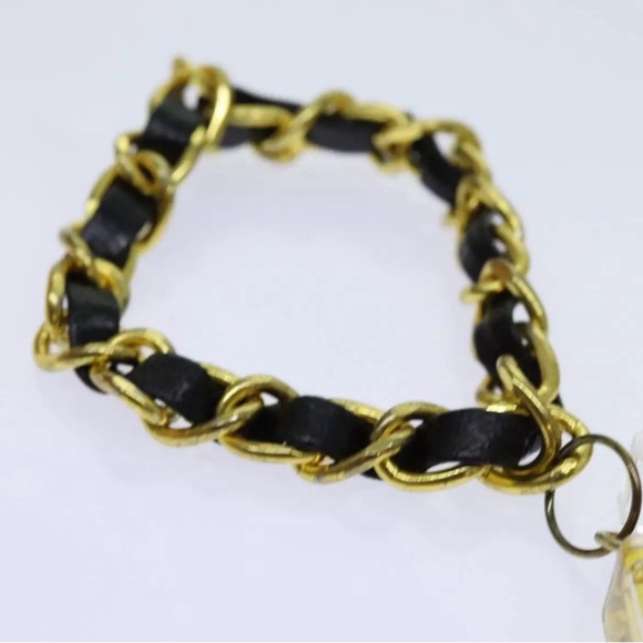 CHANEL Perfume Necklace Gold CC Authentic - Picture 3 of 7